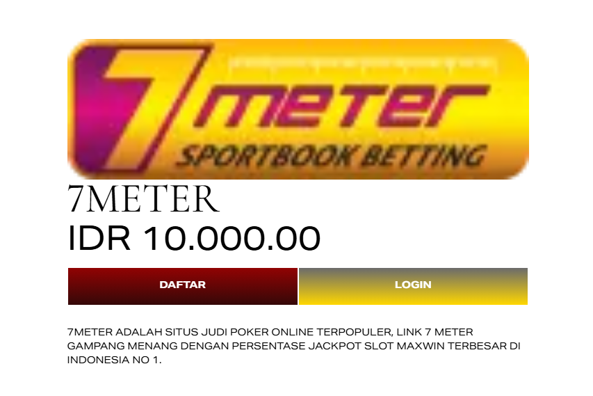 7meter | Bandar Judi Slot Online Dan Live Casino Yang Fairplay